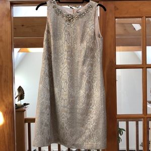 Evening sheath dress